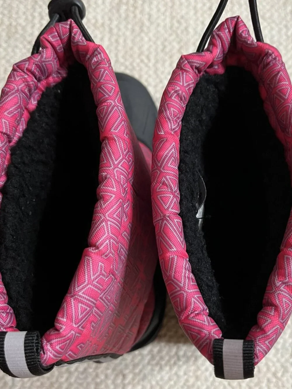 Thermolite Girl's Size 3 Pink Snow Boots Shoes